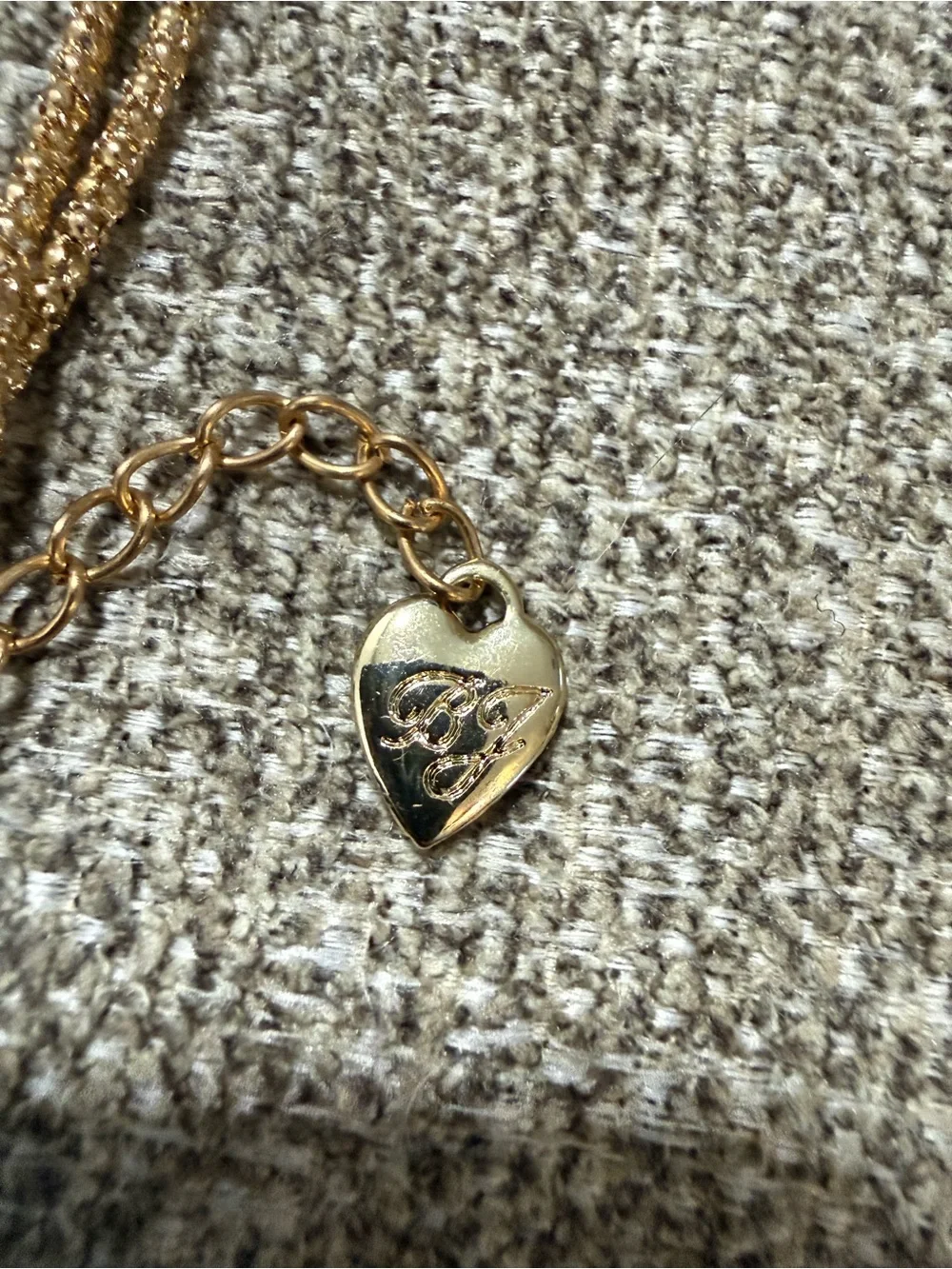 Betsey Johnson gold tone